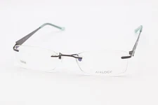 AIRLOCK SHATTERED 202 035 Smokey Grey Mosaic 51-18-135 Rimless Frames O854