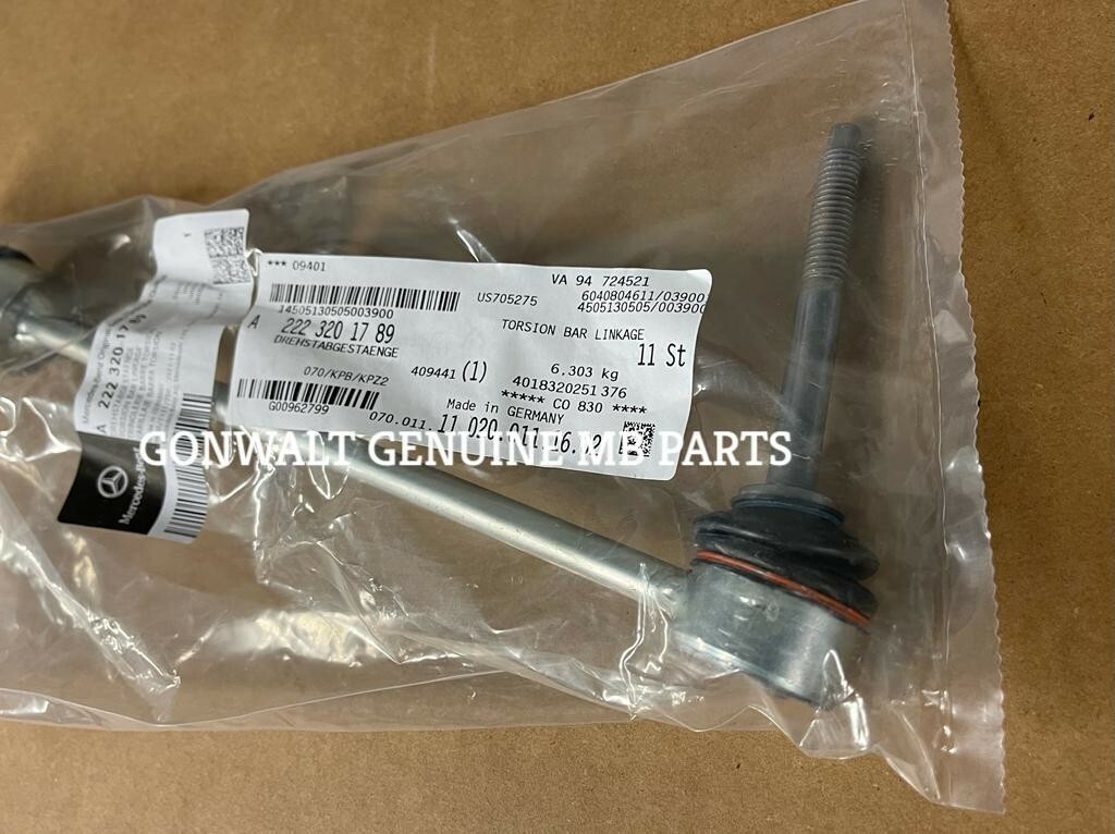 OEM 2223201789 Genuine Mercedes Benz S450 S560 S63 AMG S550