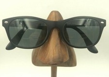 Vintage Uber Triumph Black Oval Sunglasses FRAMES ONLY