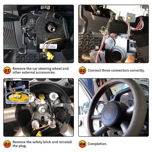 OEM New Steering Wheel Clock Spring 5156106AD For 2007-18 Jeep Wrangler JK US - Bild 7 von 9