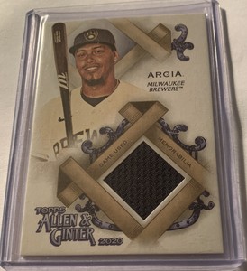 Orlando Arcia 2020 Topps Allen & Ginter Jersey Relic ...