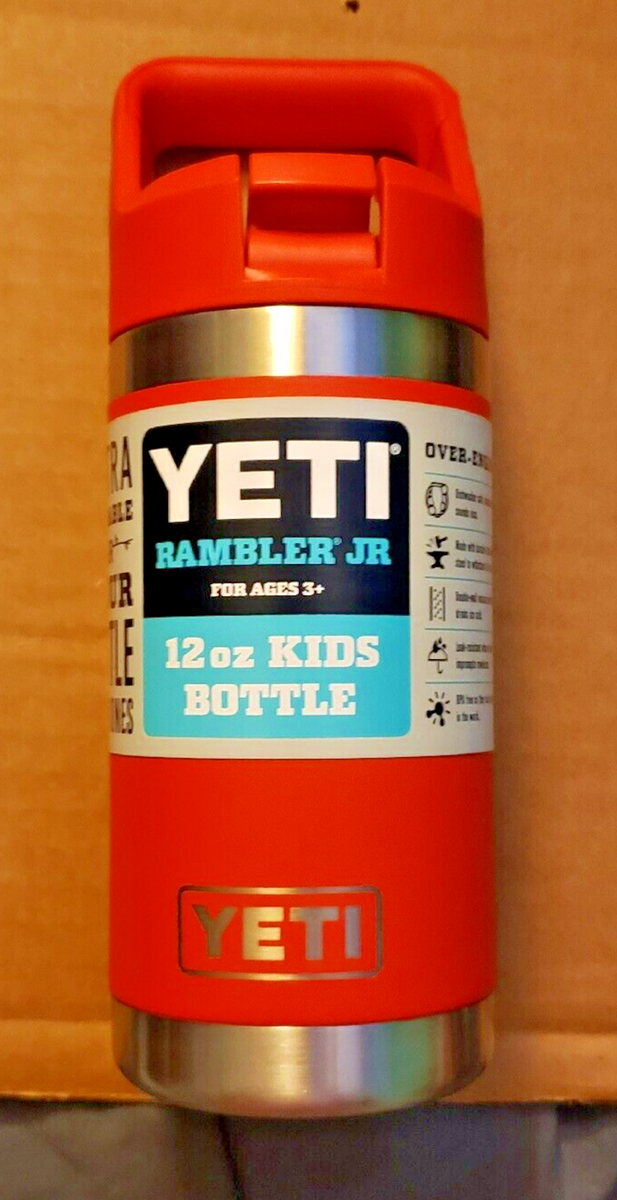 Yeti Rambler Jr 12oz Vacuum Insulated Kids Bottle W/ Straw Cap