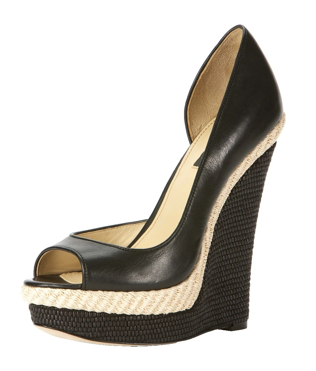 Parte superior de cuero con cuña Rachel Zoe Heels para Mujer
