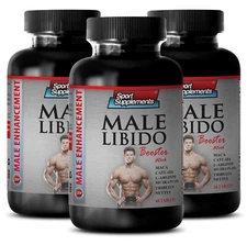 Active support - MALE LIBIDO BOOSTER - Resilience enhancer 3 Bottle 180 Tablets