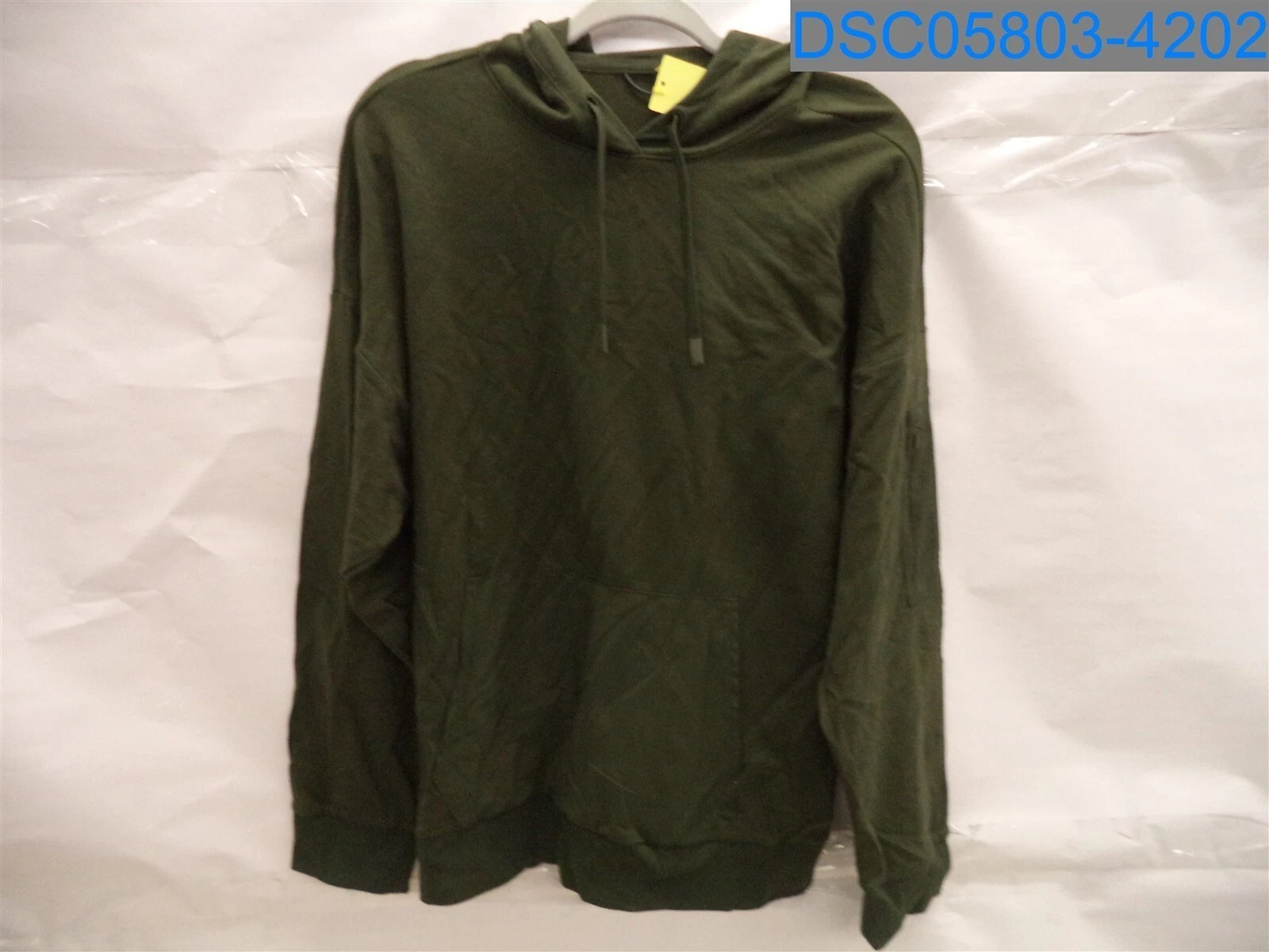 All In Motion: Men's Small Green All In Performance Long Sleeve Hoodie