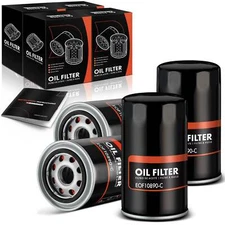 4pcs Engine Oil Filter for Ford F-250 F-350 F-450 F-550 Super Duty 6.7L 10K-Mile
