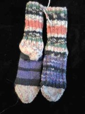 Hand knit socks for toddlers