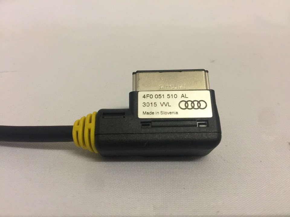 AUDI Q7 AMI LEAD APPLE iPHONE LIGHTNING AUDIO CABLE MUSIC ADAPTOR iPOD