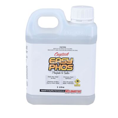 Kephos Rust Solution Easy Phos 1L Metal treatment bare steel protection surface protector ...