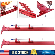Parallel Rail Guide System Track Saw Woodworking Guide Carpentry Tool Set New