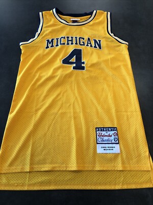 Chris Webber Unlimited Classics Jersey Mens Size Small Clean