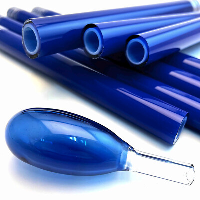 (140,00 /m) TAG WonderTube ''LIGHT COBALT over OPAL LAVENDER'' 1 BORO-ROHR / AK33°