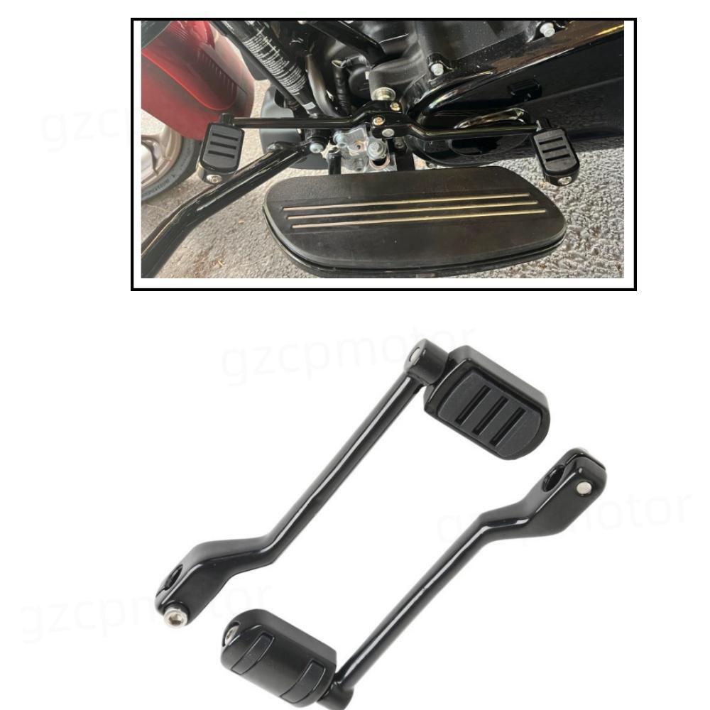 Tusk Folding Shift Lever Black/Blue Tip - Kawasaki KX100 1995-2009, 2011-2013 Replacement - View #3