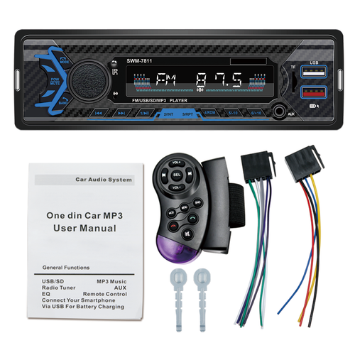 Bluetooth Stereo Car Radio Player MP3 