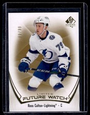 2021-22 SP Authentic Limited Gold Future Watch Ross Colton RC 69/99 Tampa Bay