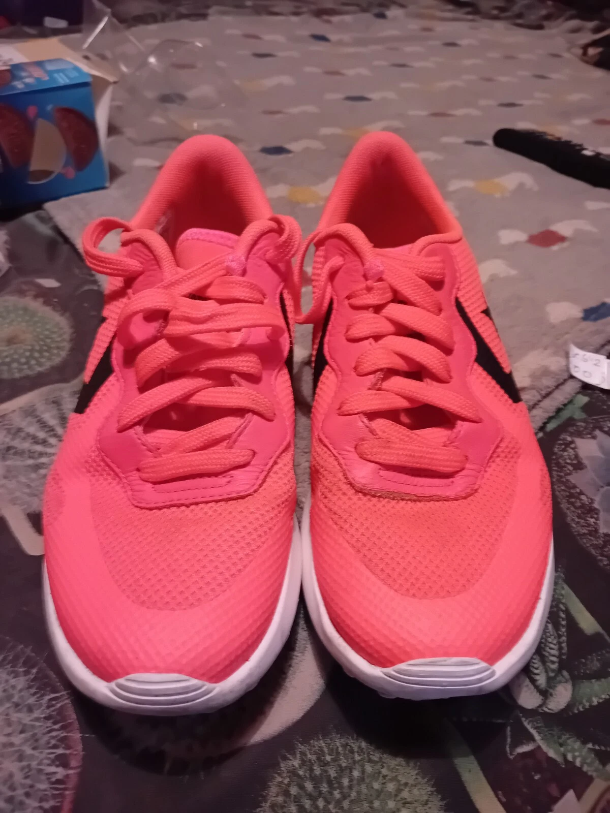 Scarpe da ginnastica donna Converse in tela arancione stringate taglia 5 5