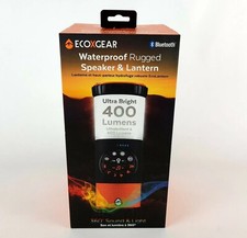 Ecoxgear Waterproof Rugged Speaker Lantern 400 Lumens Bluetooth Gdi-exltn400 New