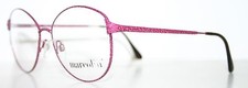 MARCOLIN 7502 755 PINK New/Old Vintage Round Optical Eyeglass Frame Italy
