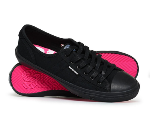 white superdry pumps