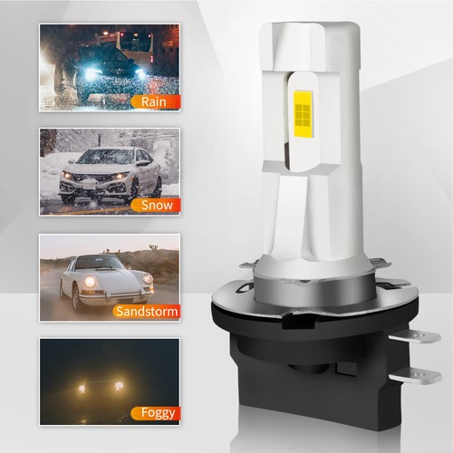 H11B LED Headlight Bulbs Pair (2 Bulbs) 6000K Bright White - Foto 12 di 12
