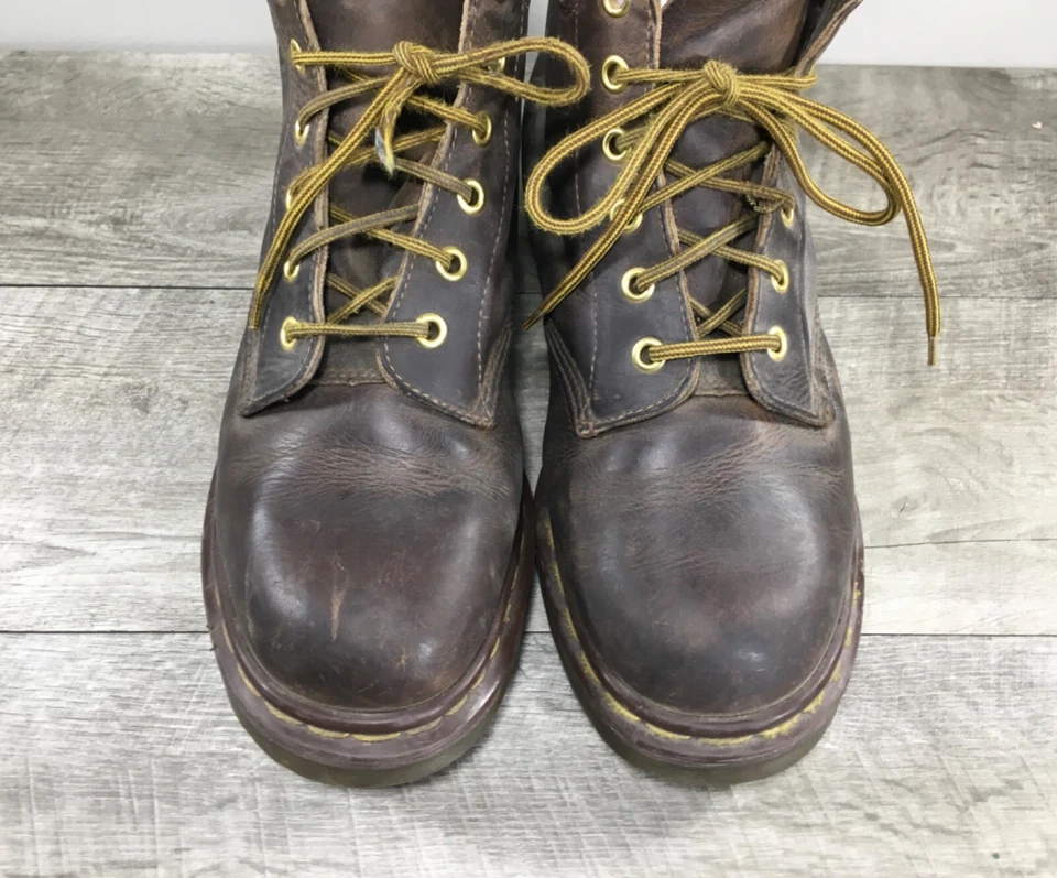 Botas de combate Dr. Martens 939 Ben Crazy Horse de cuero marrón para hombre UK 8 US 9 de colección Foto 4 de 4