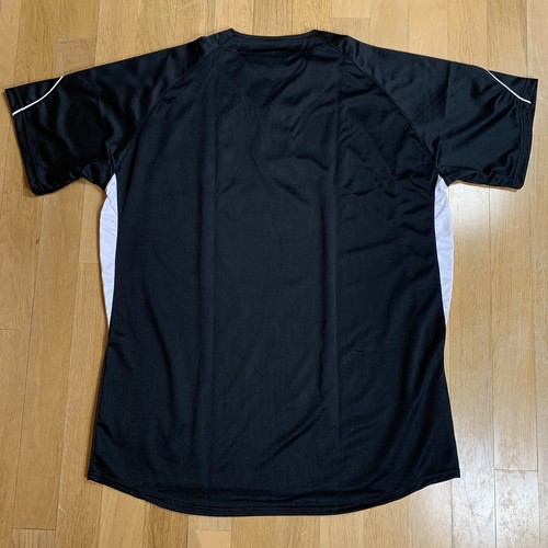 3N2 Clutch Apparel Baseball Shirt Black and White Pullover Short Sleeves Size XL - Picture 11 of 11
