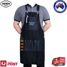 Professional Barber Salon Apron Denim Jeans Gown Cape Hair Cutting Hairdressing
