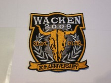 WACKEN Patch Original 2009  Vintage Aufnäher...