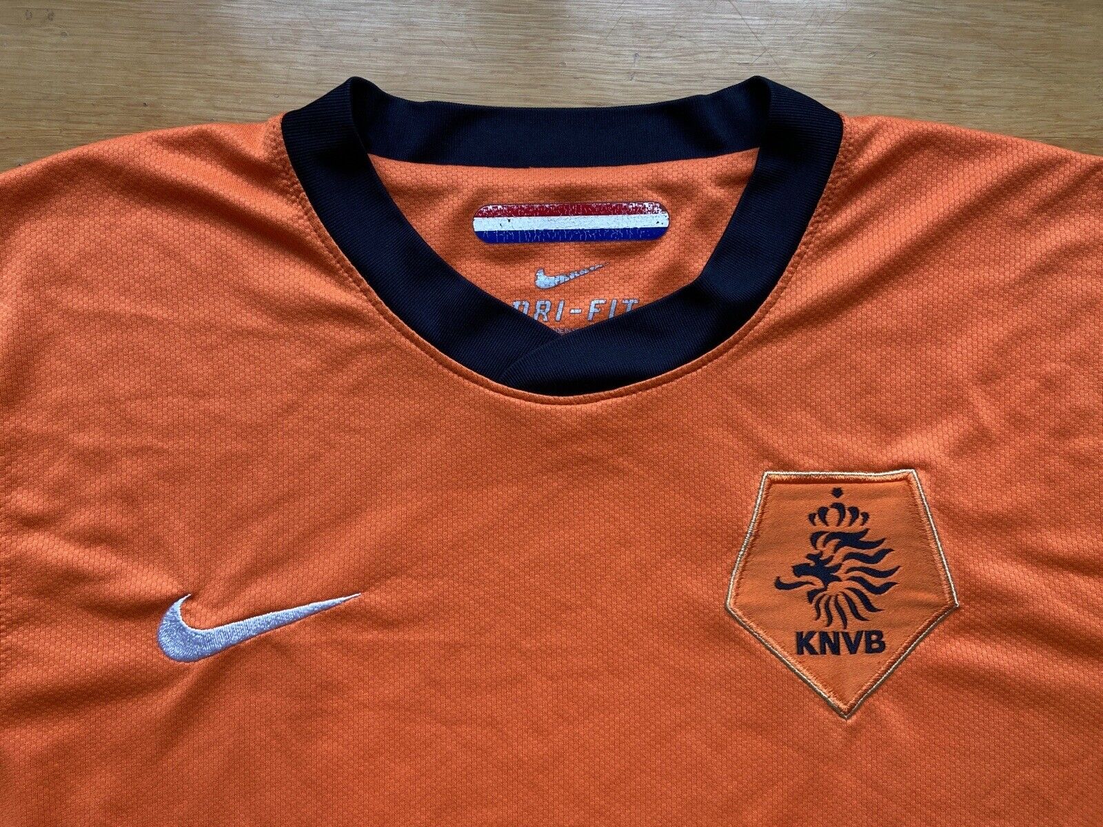 Netherlands, KNVB, Merkur Product Official Soccer Football Shirt Men's  Large