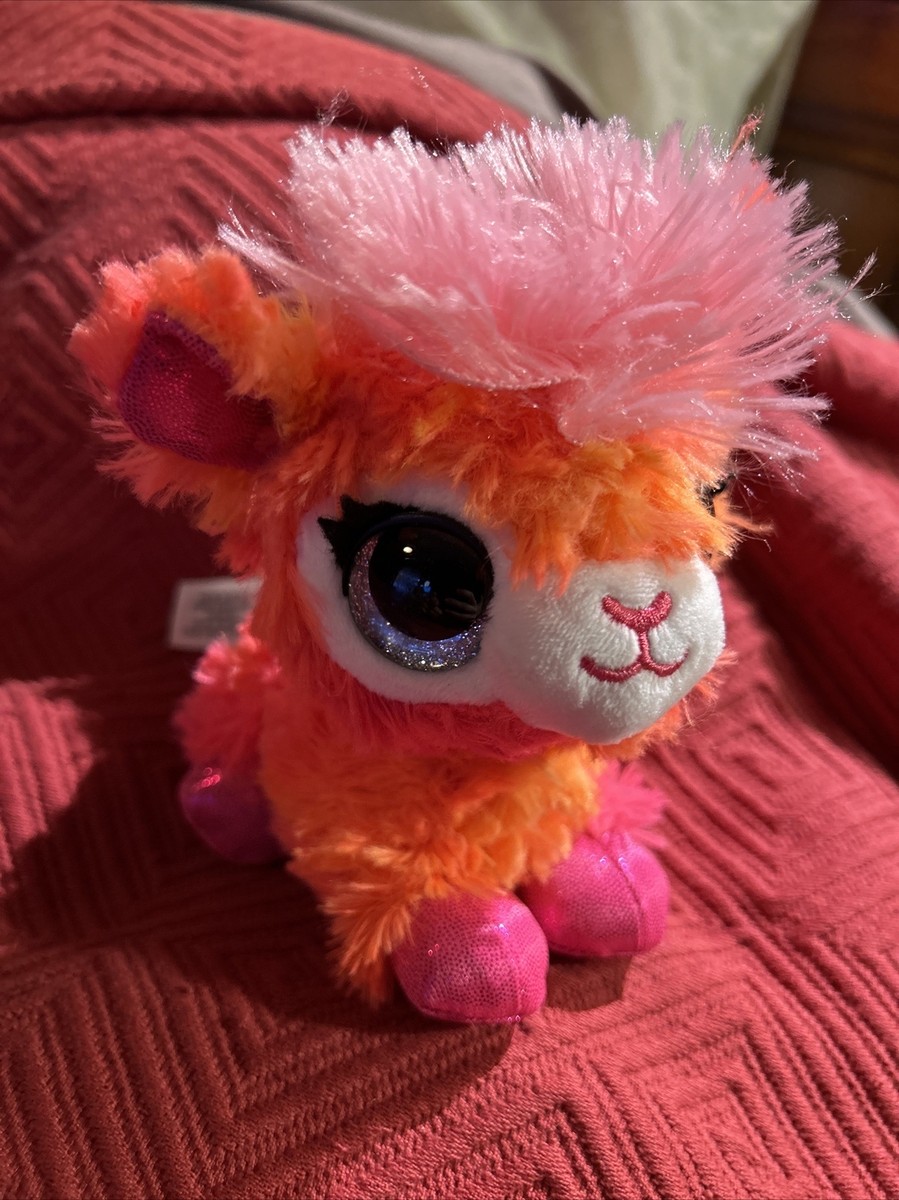 Zuru Juno plush orange pink lamb doll Cute Colorful Australia