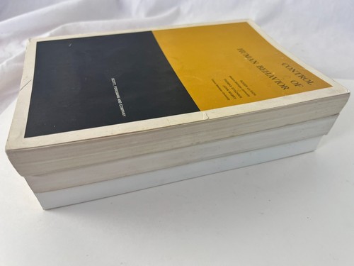Control of Human Behavior. Vols 1-3 . Ulrich, Roger ~ Paperbacks ~ Good Cond - Picture 15 of 17