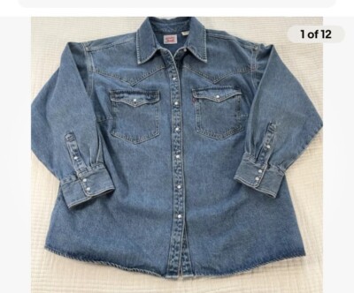 Levi s Denim Shirt / Jacket 1X 