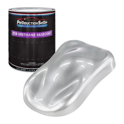 ProductionShop 1 Quart Galaxy Silver Performance Basecoat Auto Paint
