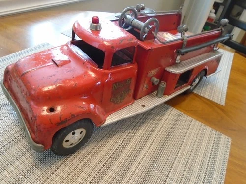 1957 TONKA pressed steel No.5 Fire Truck