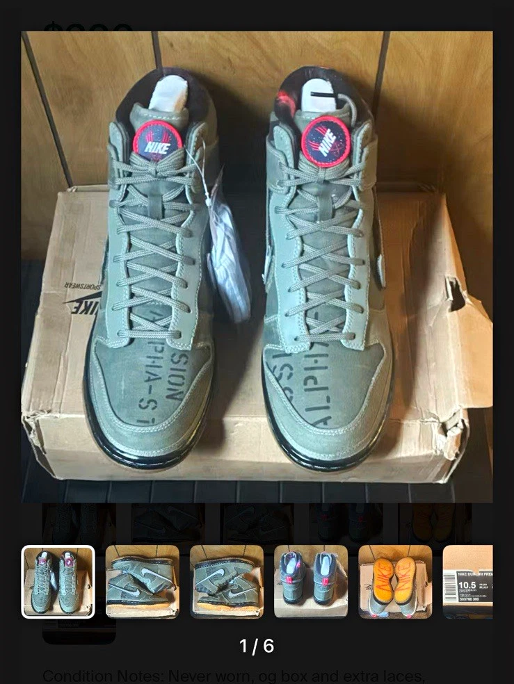 25+ Nike Dunk High Black 2010 for sale | Updated Oct 2026