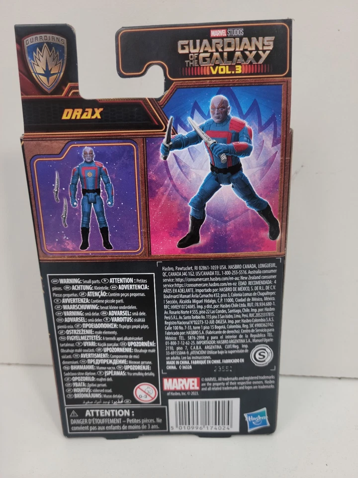 Marvel Guardianes de la Galaxia Vol 3 Epic Hero Series 1 Drax Classic 4” 2023 f Foto 4 de 4