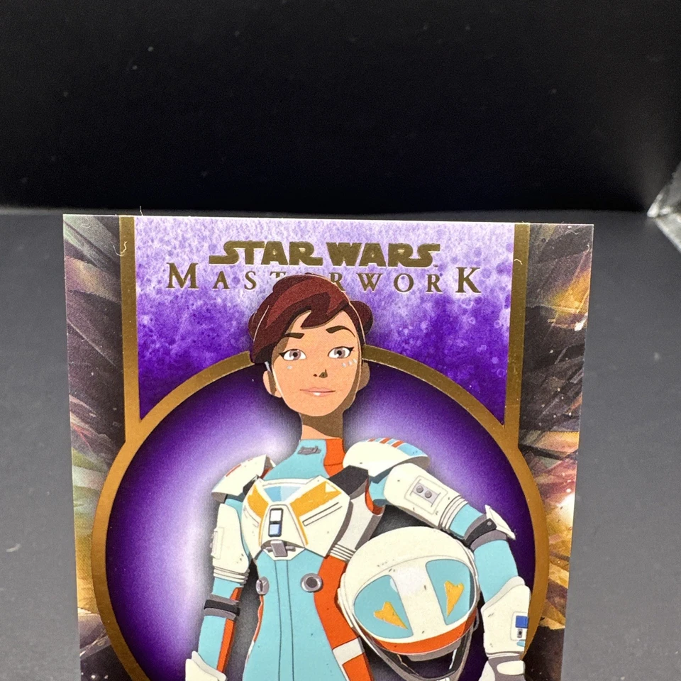 Torra Doza 2022 Topps Star Wars Masterwork PURPLE 02/50 Parallel Card #78 - Image 3 of 4