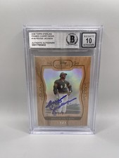 Reggie Jackson Signed 2008 Topps Sterling #146 Framed Wood #1/1 Card BAS 10 Auto