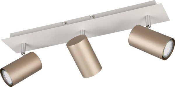 Trio Leuchten 3Er Spot Marley GU10 Coffee Metall Deckenlampen & Kronleuchter-image