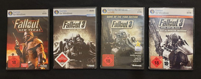 3x FALLOUT 3 und FALLOUT LAS VEGAS Windows PC DVD Spiel