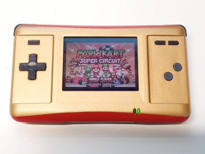 Game Boy Macro (Nintendo DS mod) Gold And Red