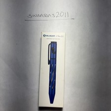 Olight O Pen Mini Blue Bolt Action Pen