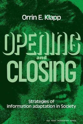Opening and Closing by Klapp (English) Paperback Book
