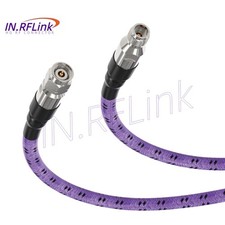 2.4mm M/F VNA Test Port Armored Precision Cable Assembly 50GHz Test Cable 0.5m