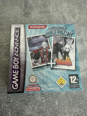 Castlevania Double Pack Harmony & Aria of Sorrow ++ SEALED ++ Game Boy Advance