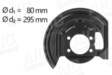 Spritzblech Bremsscheibe AIC 58192 Stahlblech für NISSAN QASHQAI 1 J10 NJ10 JUKE