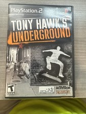 Tony Hawk's Underground (PlayStation 2, 2003) CIB Cleaned