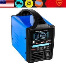 Battery Charger 12V 0-15A Automatic Battery Maintainer 0-15A 12V/24V 12V  24V