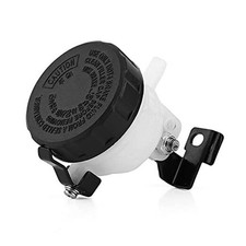 Front Brake Reservoir, Universal Motorcycle Brake Reservoir Front Fluid Bottle