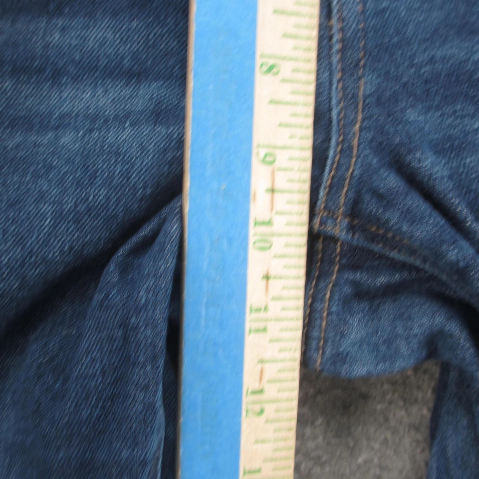 Pantalones de mezclilla Mudd Jeans para mujer 10/11 azul tiro medio vintage ajustados elásticos FLX Foto 4 de 4